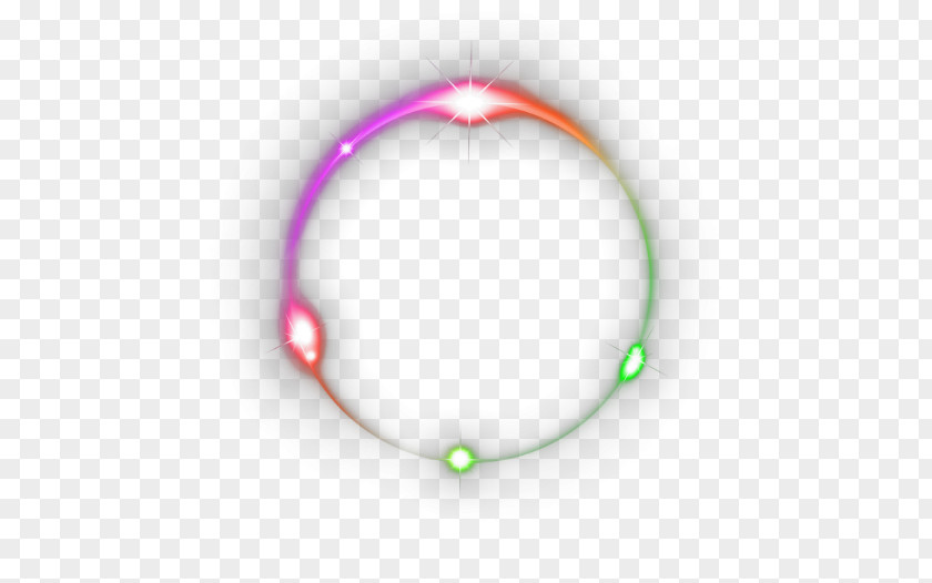 Glow Ring Light Color Gradient PNG