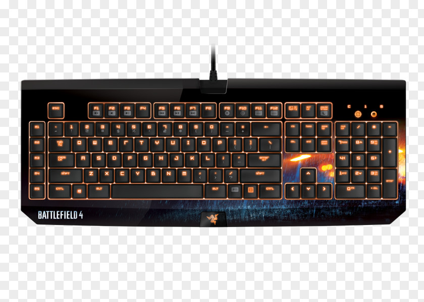 Blackwidow Computer Keyboard Razer BlackWidow Ultimate (2014) 2013 2016 Gaming Keypad PNG