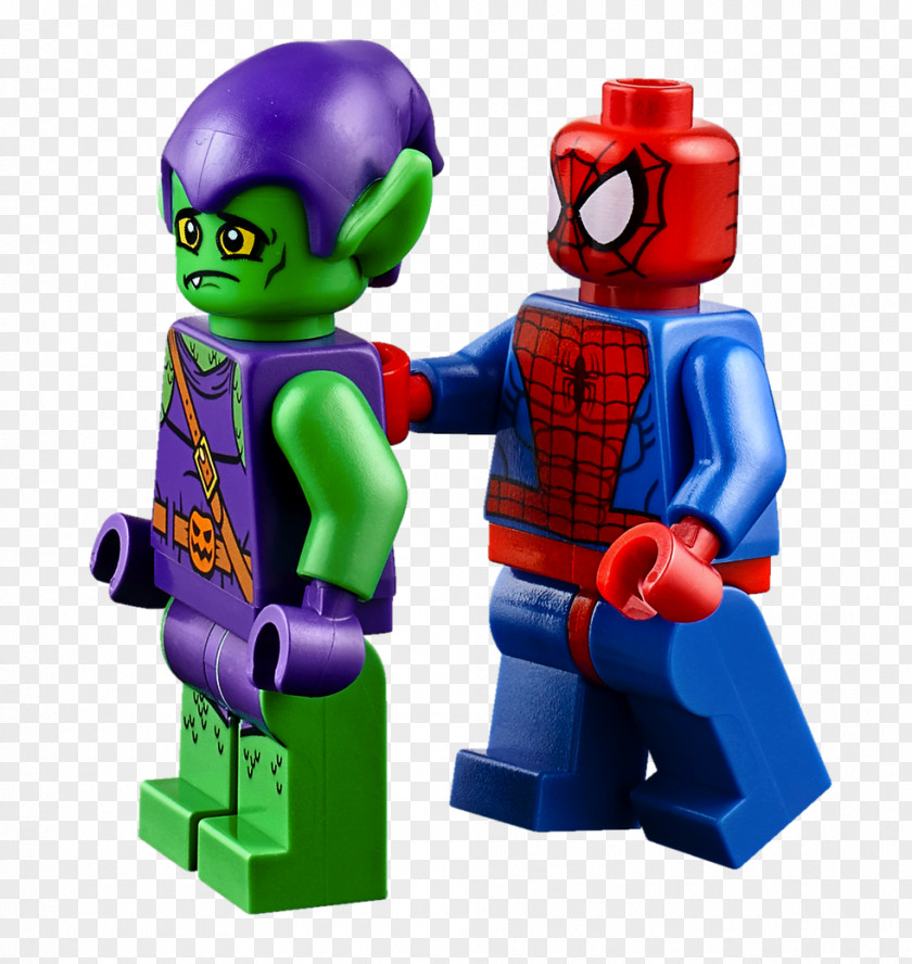 Lego Spiderman Spider-Man Green Goblin Marvel Super Heroes PNG