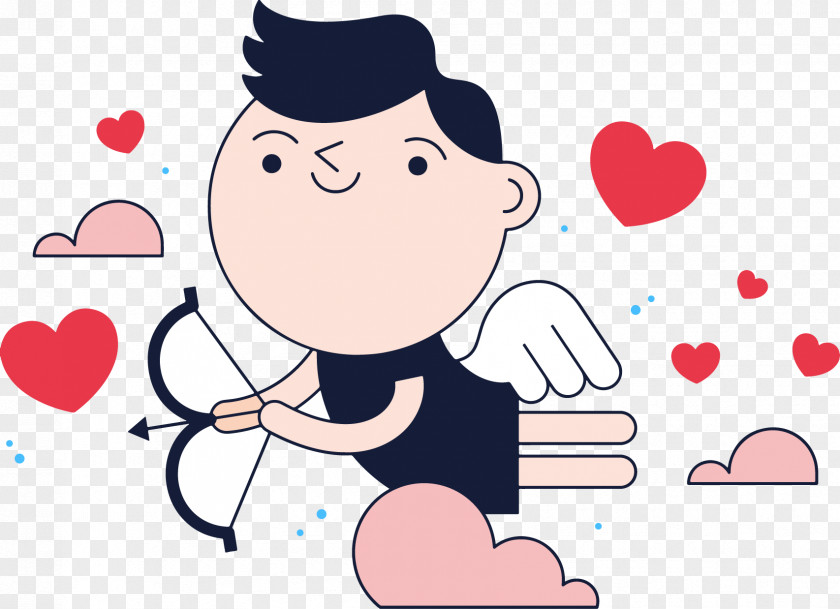 Cupid Love Illustration PNG