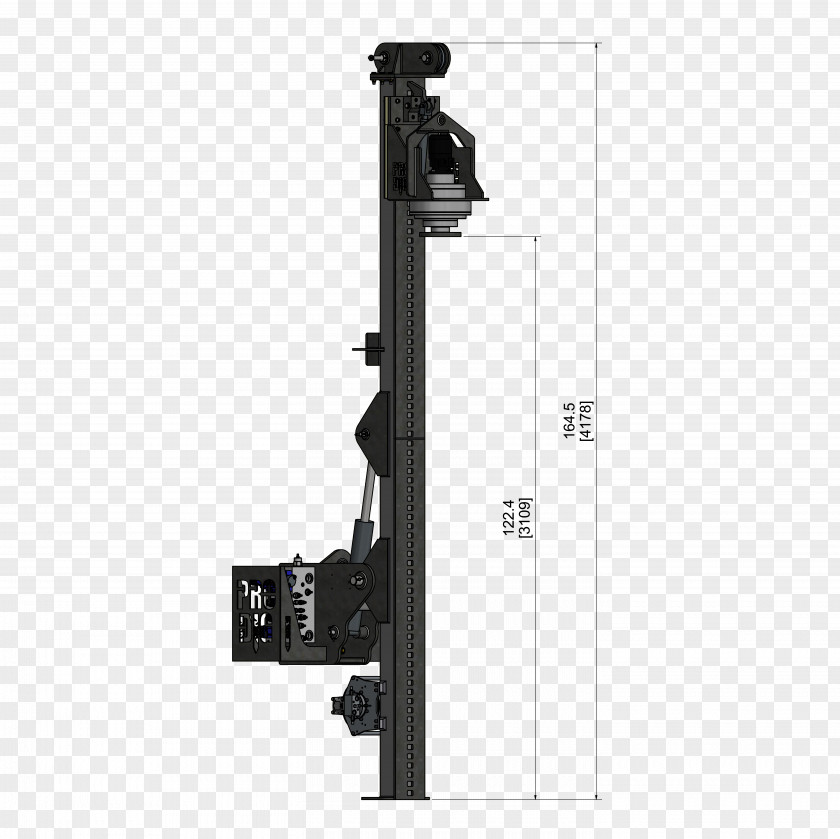 Excavator Deep Foundation Vibro Stone Column Pile Driver PNG