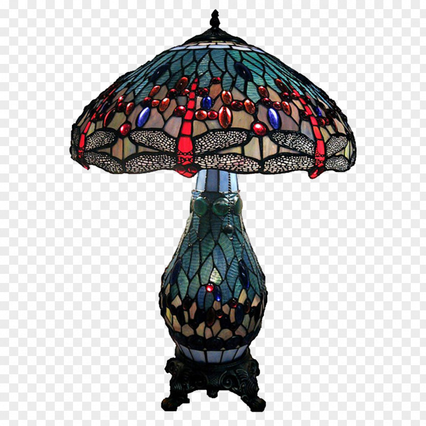 Lamp Bedside Tables Tiffany Light Fixture Lighting PNG