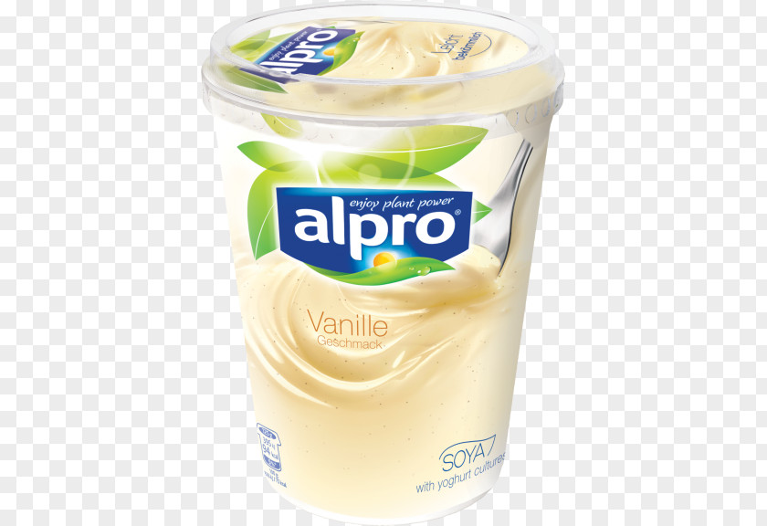 Milk Cream Soy Alpro Yoghurt PNG