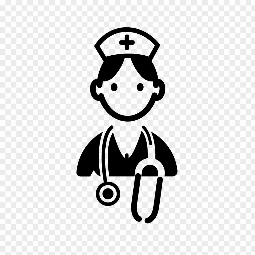 Strong Nurse Cliparts Physician Black And White Clip Art PNG