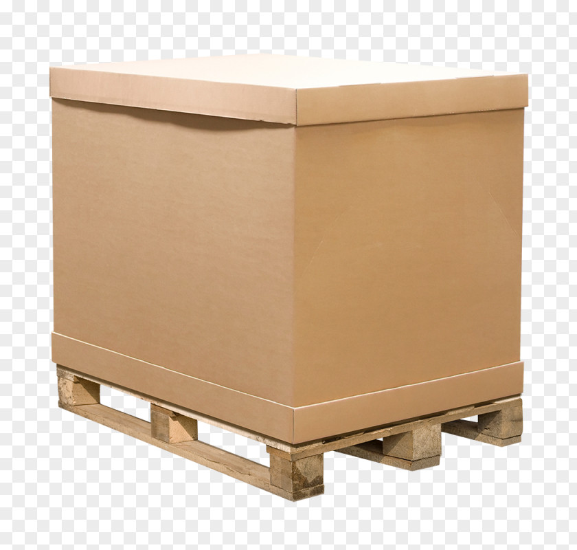 Box Pallet Less Than Truckload Shipping Crate Container PNG