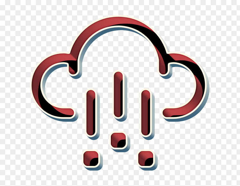 Logo Text Cloud Icon Forecast Hail PNG