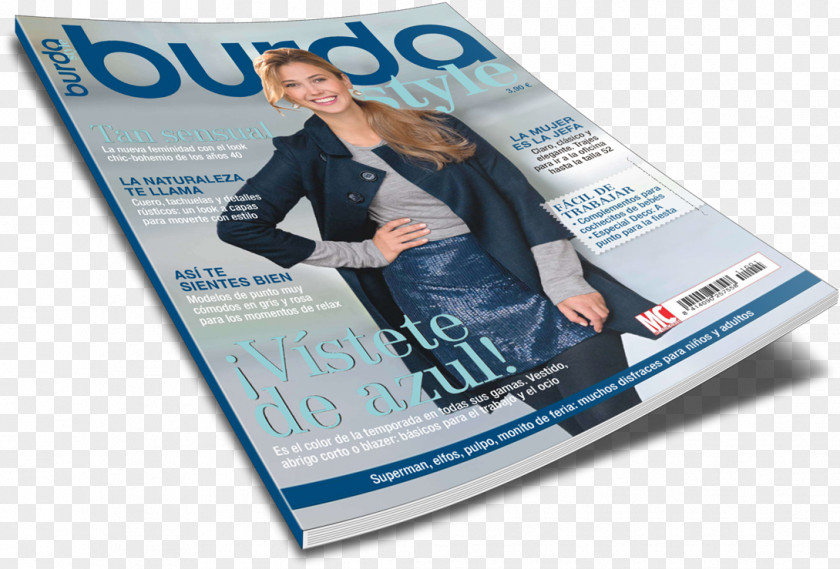 Revista Magazine Burda Style Brand PNG