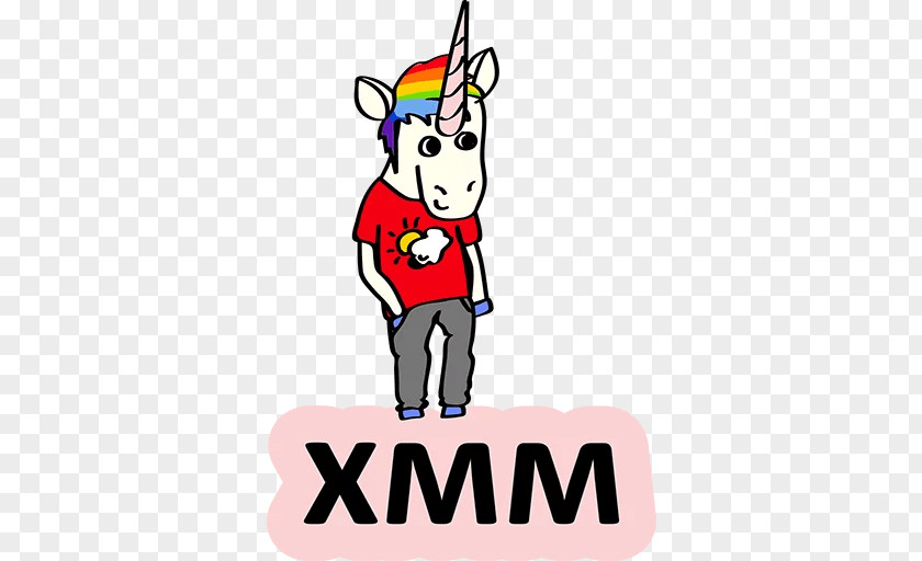 Unicorn Telegram Sticker Bad Clip Art PNG