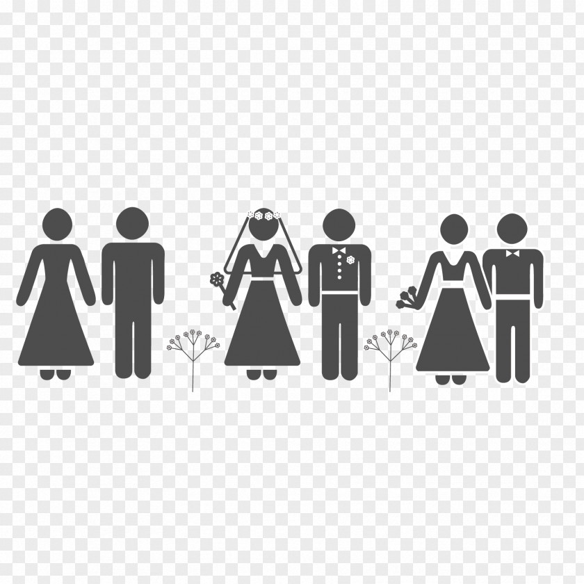 Vector Characters Silhouette Woman PNG