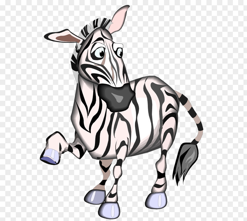 Zebra Animation Cartoon Clip Art PNG