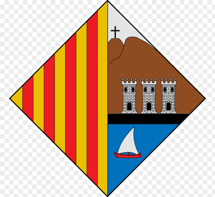 Escudo Barcelona De Vilasar Mar Coat Of Arms Escut L'Ametlla Blazon PNG