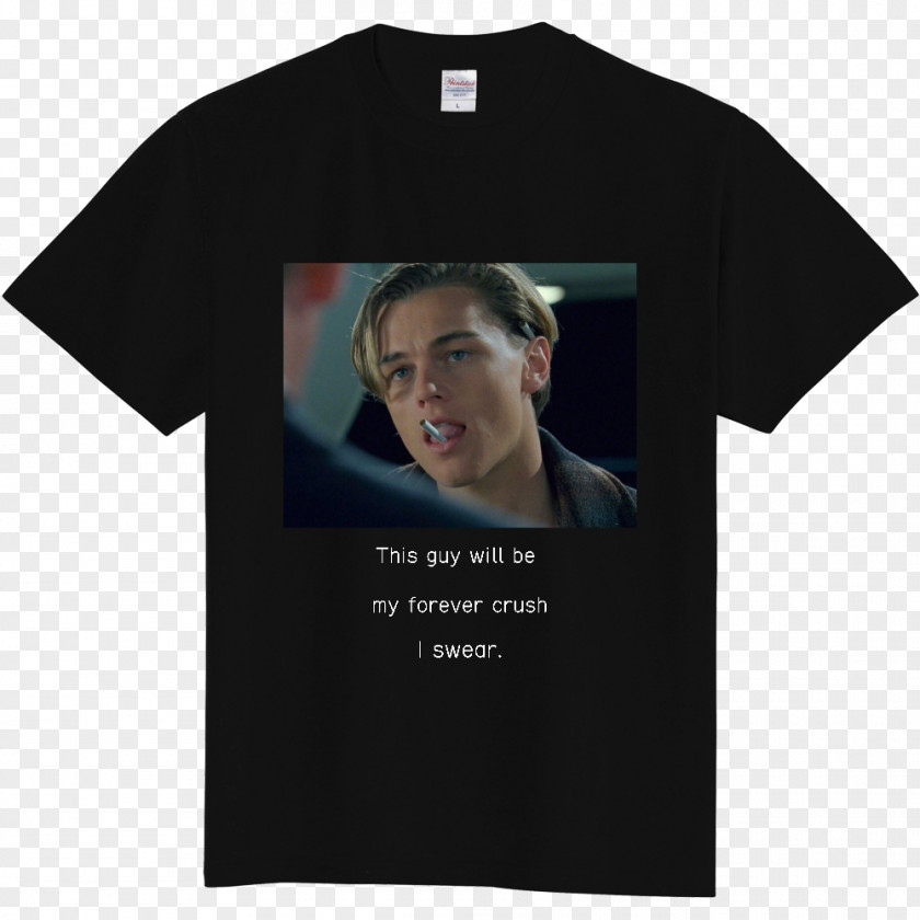 T-shirt Leonardo DiCaprio Clothing Raglan Sleeve PNG