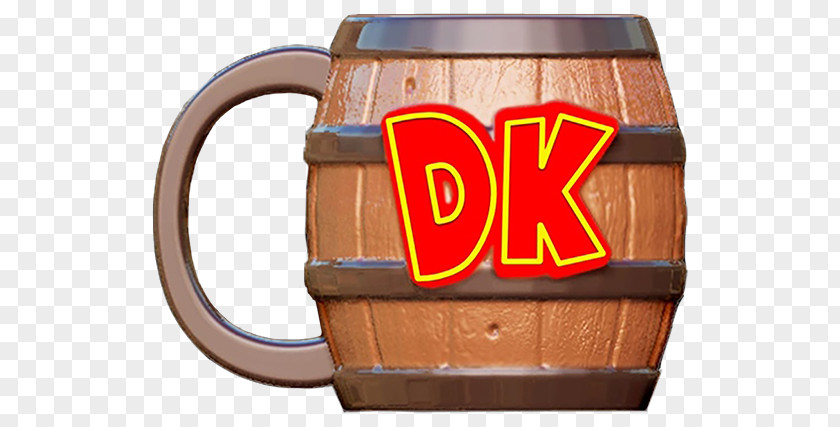 Vandor Shaped Mug Coffee Cup Donkey Kong: Barrel Blast Diddy Kong PNG