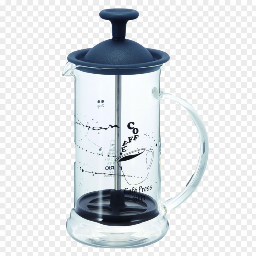 Coffee Hario CPSS-2TB Cafépress Slim And Tea Press Cafe French Presses PNG