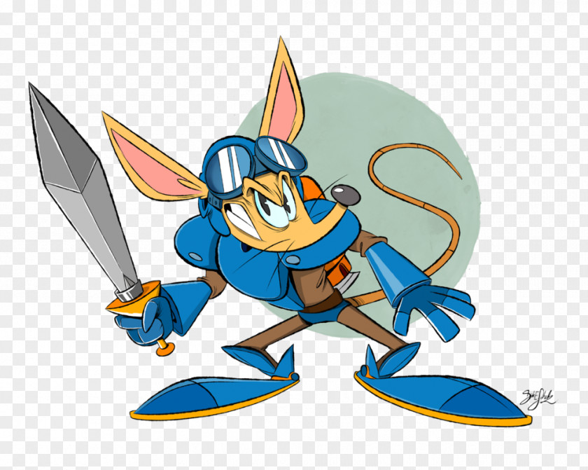 Sparkster: Rocket Knight Adventures 2 Mega Drive PNG