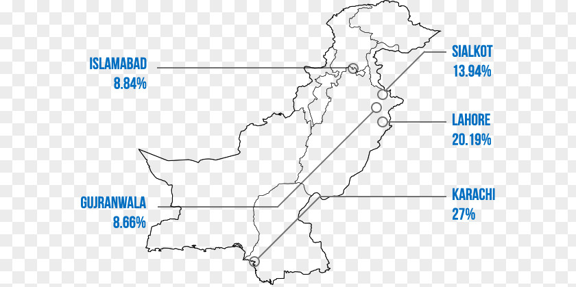 Car Pakistan Map Pie Chart PNG