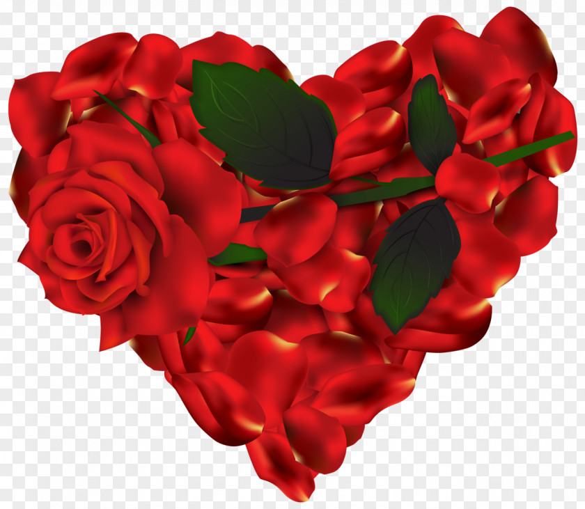 Cauliflower Rose Heart Flower Clip Art PNG