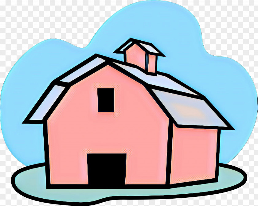 Clip Art Farmhouse Black And White Farm Barn PNG