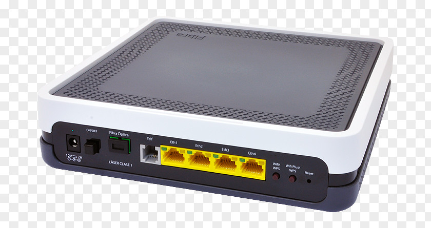 Fibra Optica Wireless Router Optical Fiber Wi-Fi Computer Network PNG