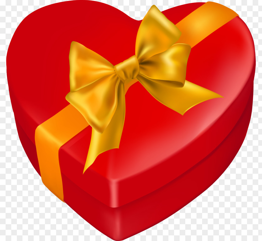 Heart Gift Box PNG