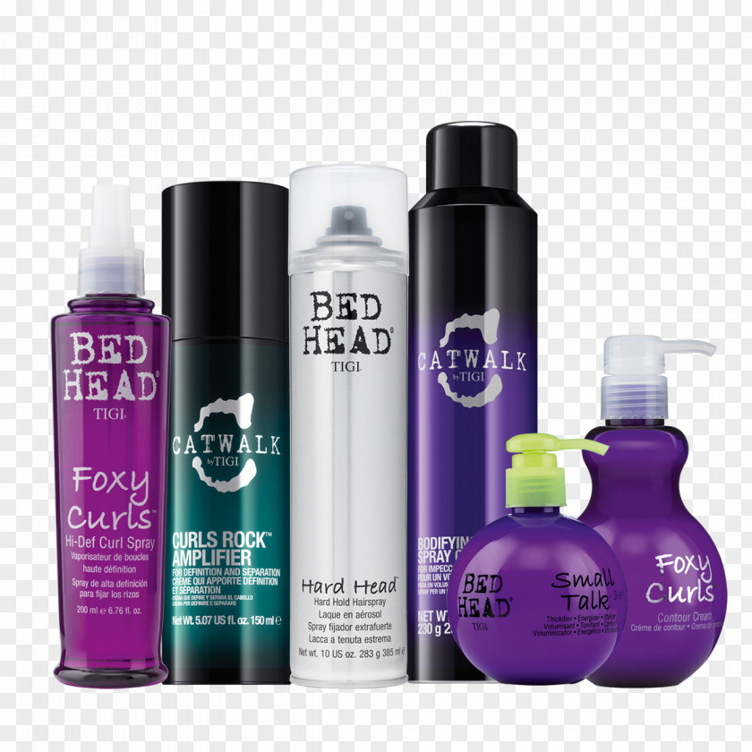 Shiny Hair Bed Head Foxy Curls Contour Cream Lotion Liquid Cosmetics PNG