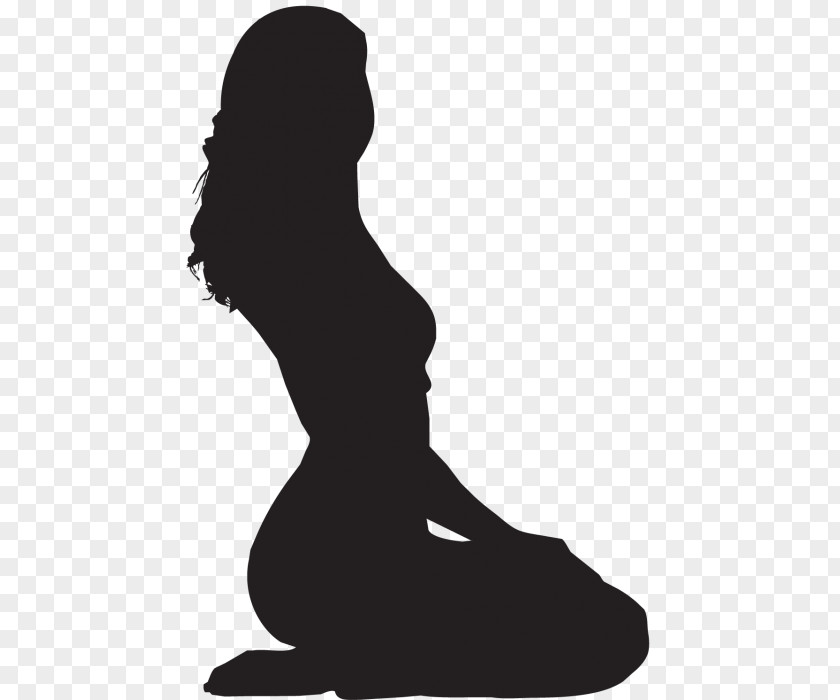 Silhouette Woman Sticker PNG , sexy clipart PNG