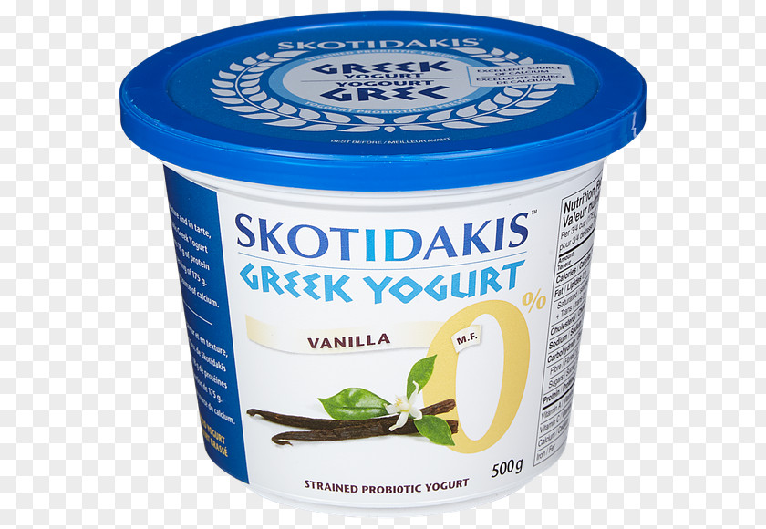 Vanilla Crème Fraîche Parfait Tzatziki Greek Yogurt Cuisine PNG