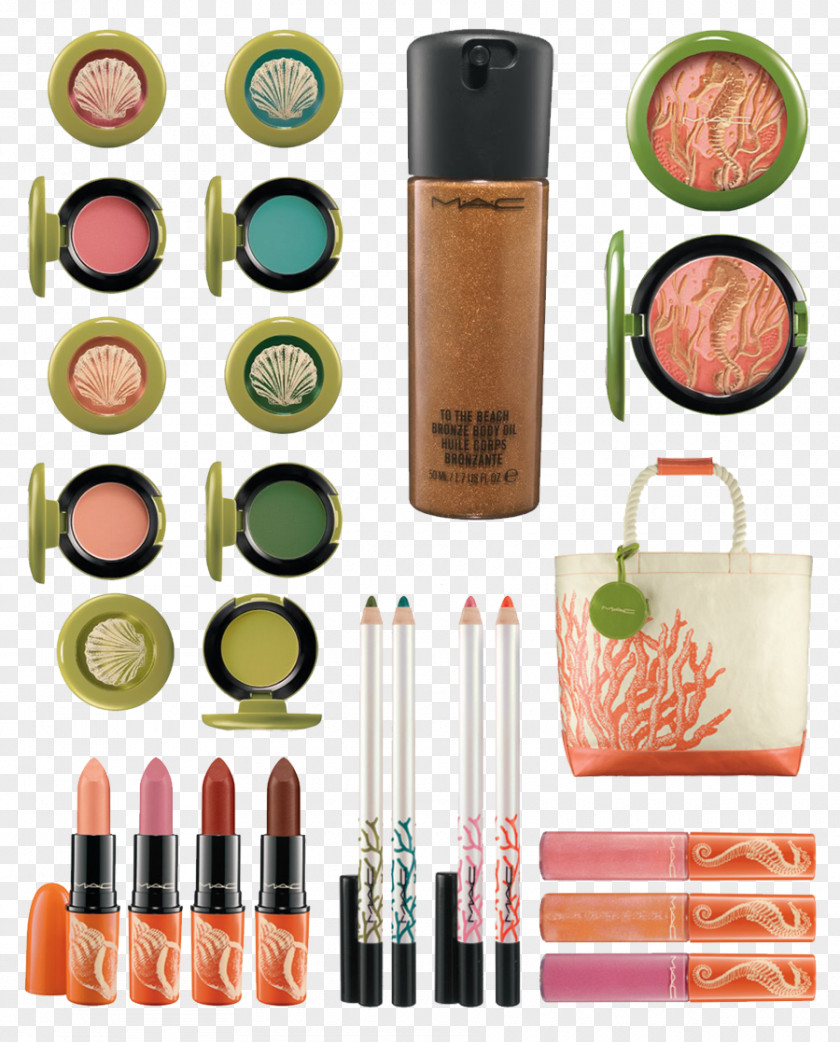 Beach Collection Lipstick MAC Cosmetics Nail Polish Make-up PNG