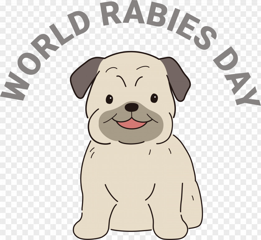 Dog World Rabies Day PNG