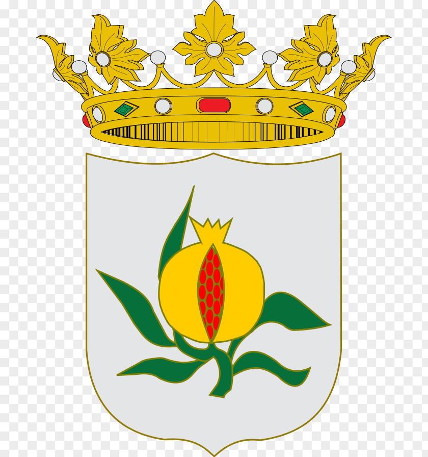 Pomegranate Conil De La Frontera Escutcheon Coat Of Arms Spain Escudo Eliana PNG