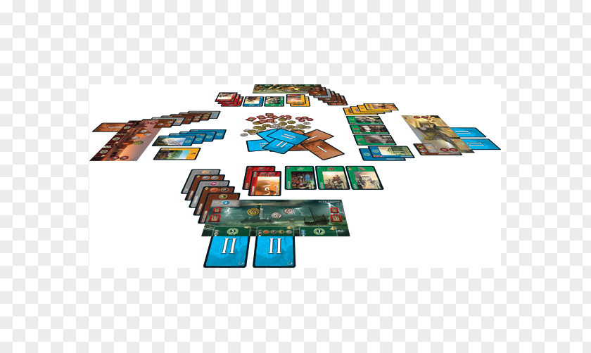 Repos Production 7 Wonders Ticket To Ride Board Game PNG