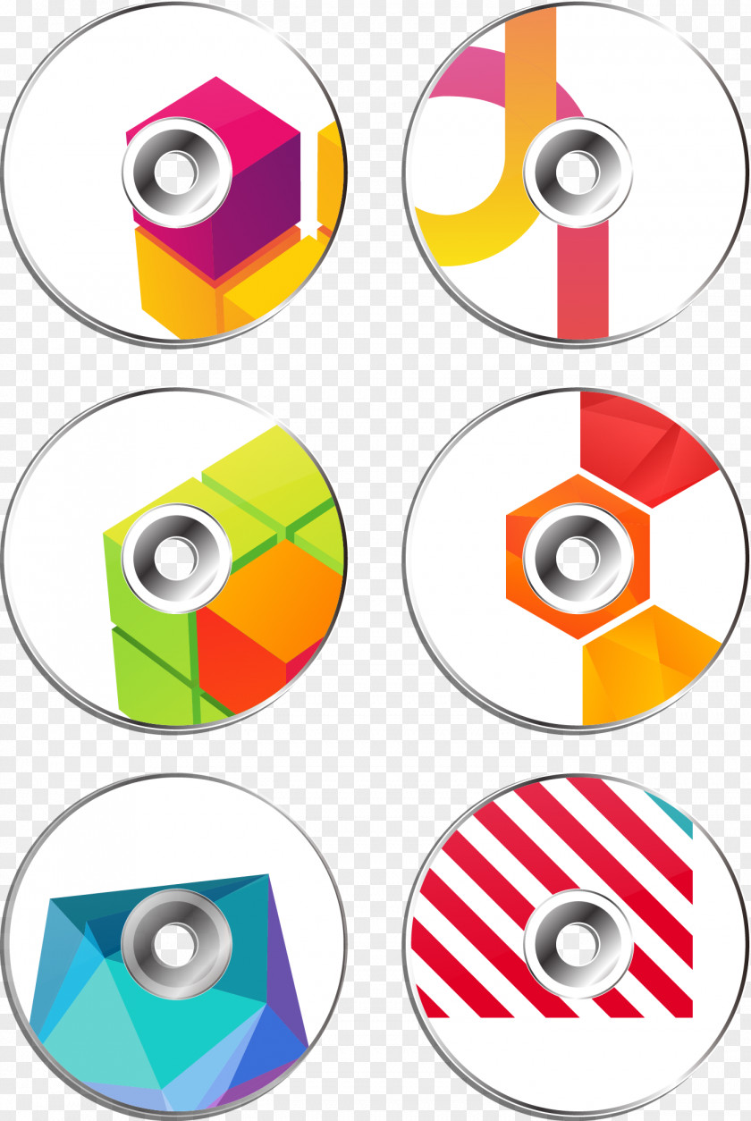 Color Business Vector Material VI CD Clip Art PNG