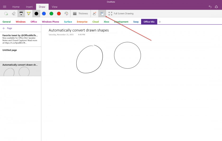 OneNote Paper Circle Brand PNG