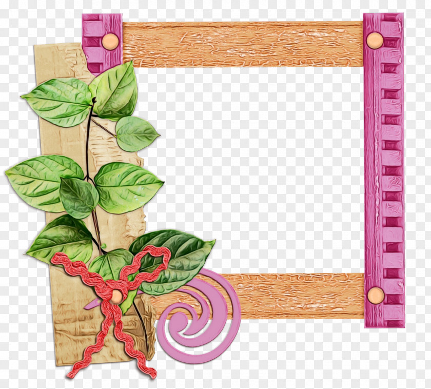 Picture Frames Pink M Product Floral Design Rectangle PNG