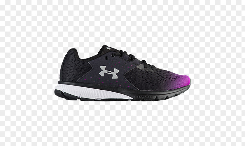 Purple Under Armour Tennis Shoes For Women Sports Ua Charged Rebel Clothing PNG