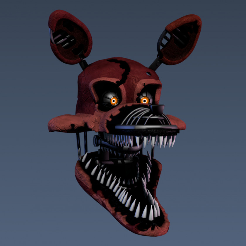 Nightmare Foxy Five Nights At Freddy's 4 Freddy's: Sister Location Stuffed Animals & Cuddly Toys Jump Scare PNG
