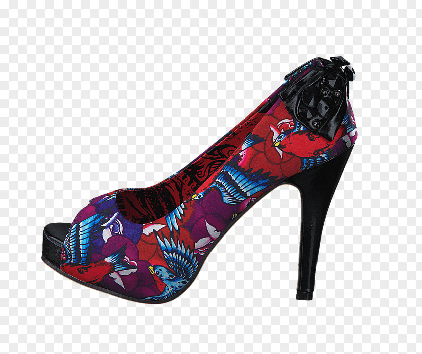 Woman High-heeled Shoe Leather Boot PNG