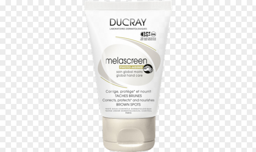 Hand Lotion Cream Ducray Melascreen Intense Depigmenting Care Ageing Photoaging PNG