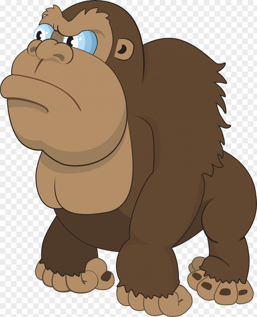 King Kong Gorilla Cartoon Ape Drawing PNG