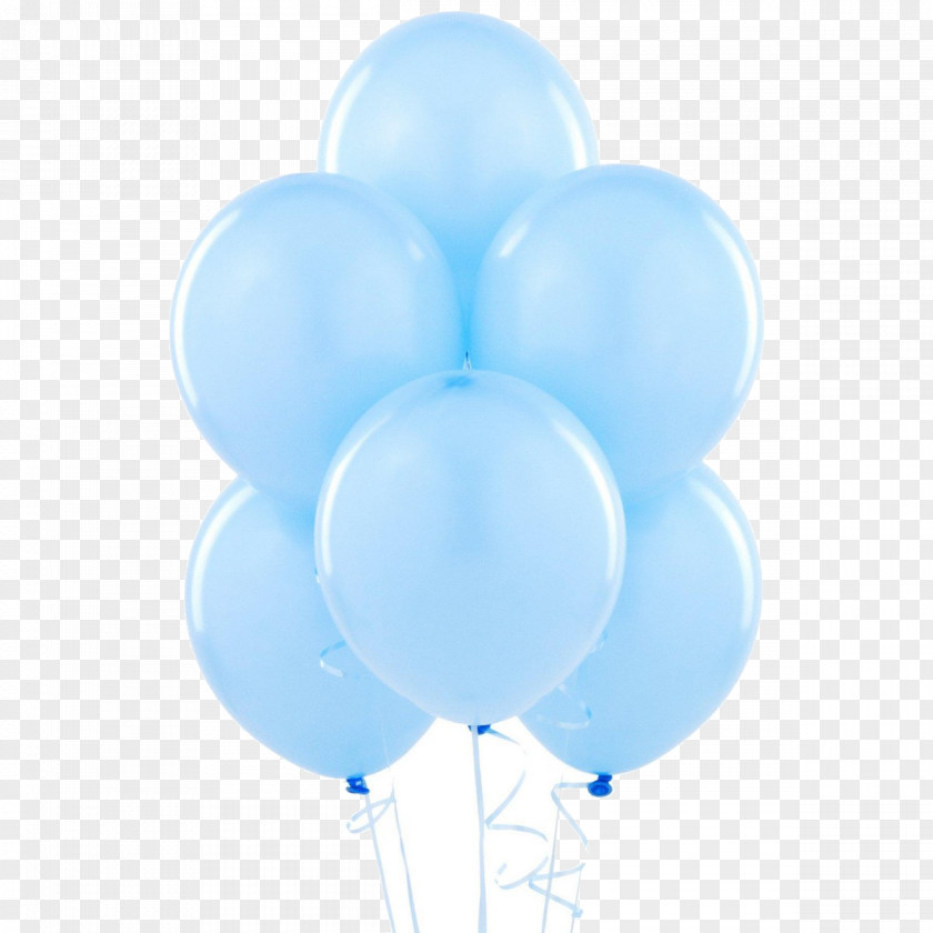 Party Balloons Toy Balloon Blue Birthday PNG