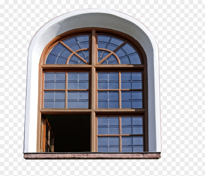 Retro Windows Window Blind Wood Arch Building PNG