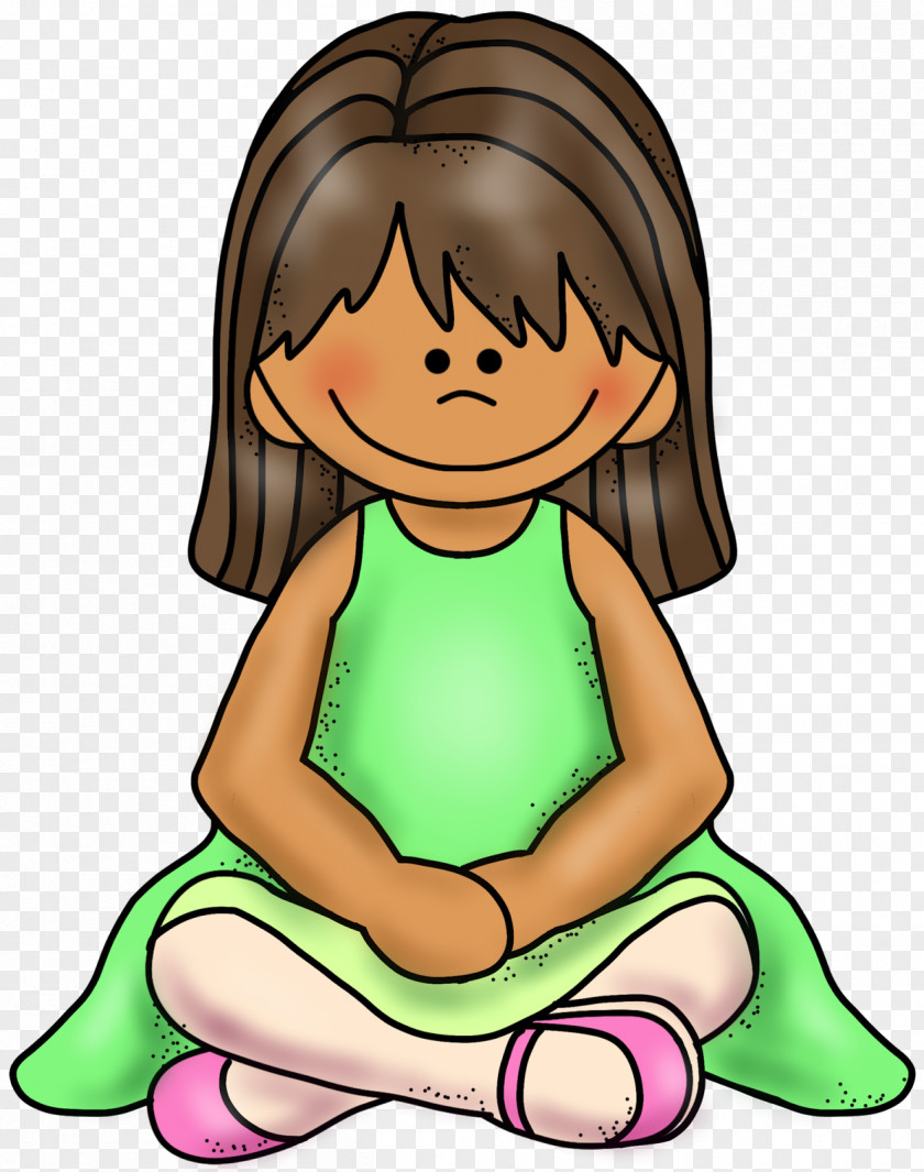 Sit Quietly Cliparts Sitting Apple Sauce Clip Art PNG