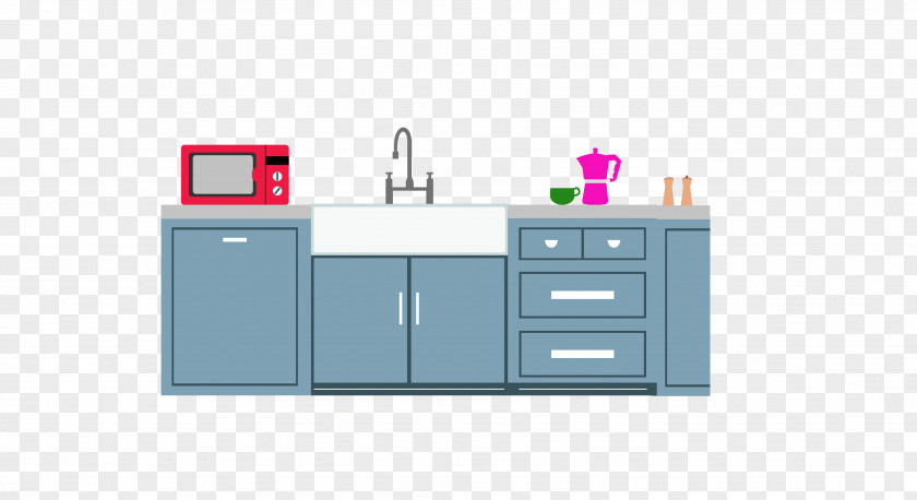 Vector Gray Kitchenware Closet Kitchen Cabinetry Icon PNG