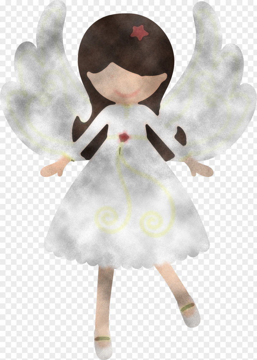 Angel Doll Figurine Costume PNG