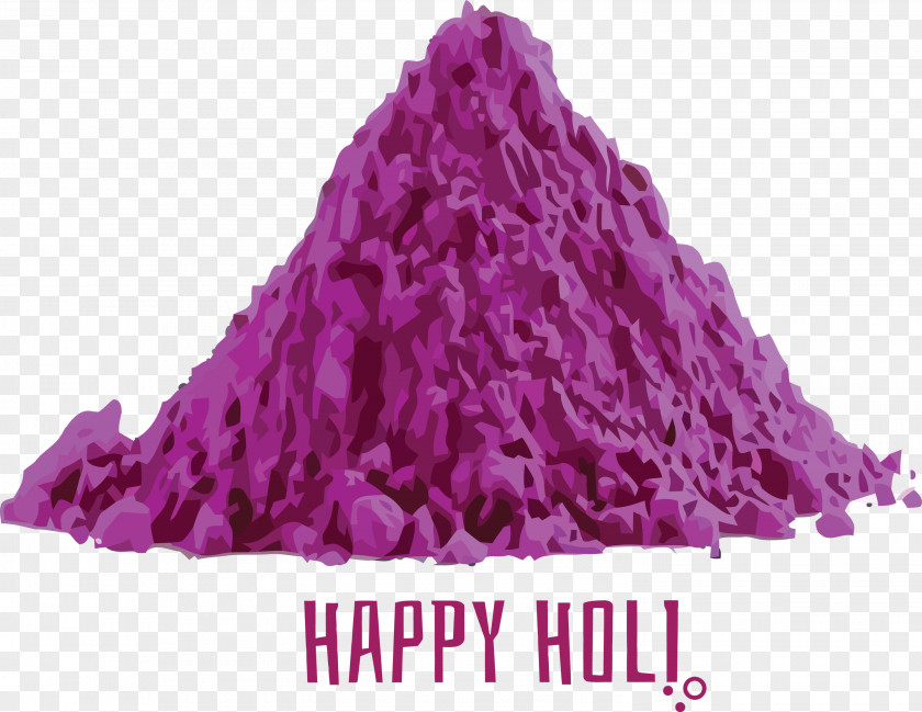 Happy Holi Colorful PNG