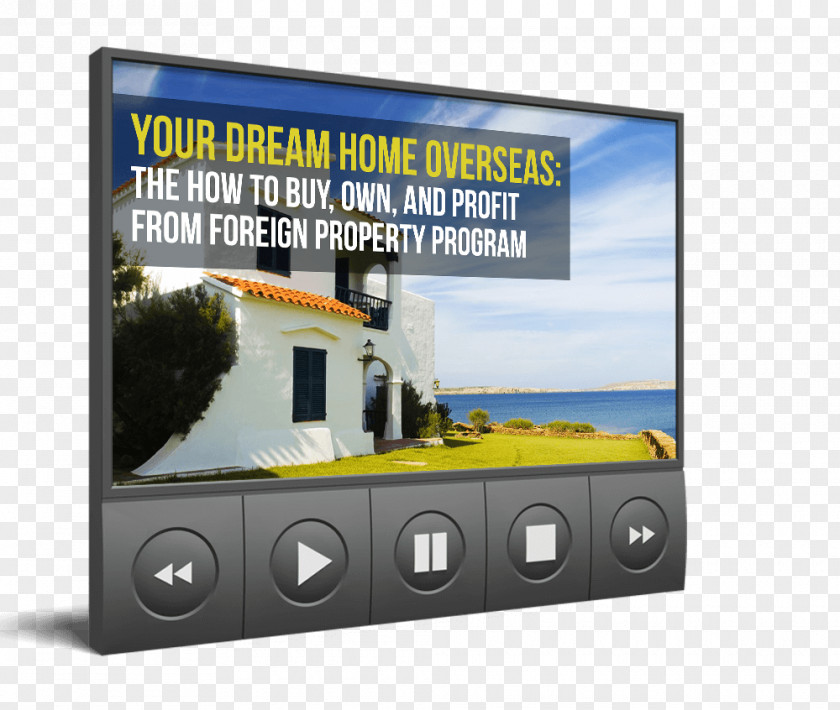 Investing Investment Live And Invest Overseas Display Advertising Device House PNG