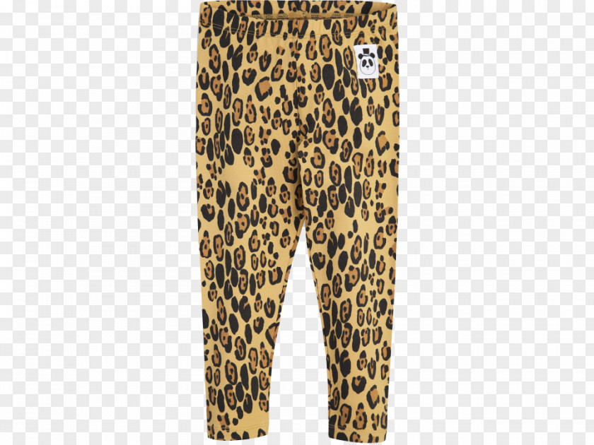 Leopard T-shirt Leggings Children's Clothing Mini Rodini PNG