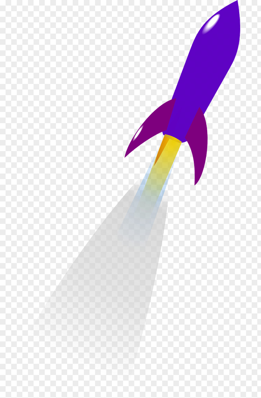 Flying Rocket Launch Clip Art PNG