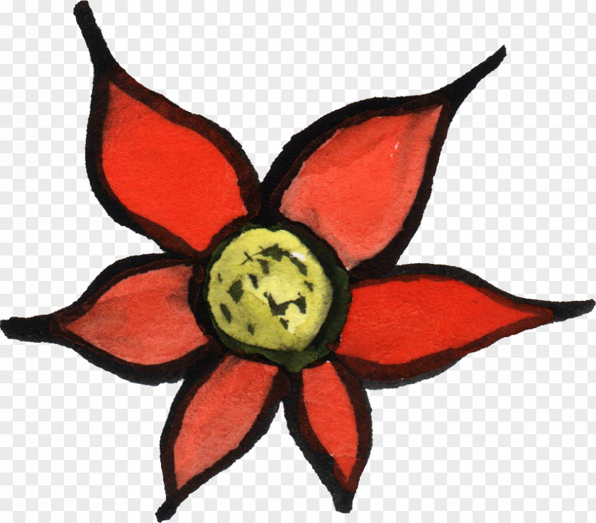 Watercolor Flower Painting Clip Art PNG
