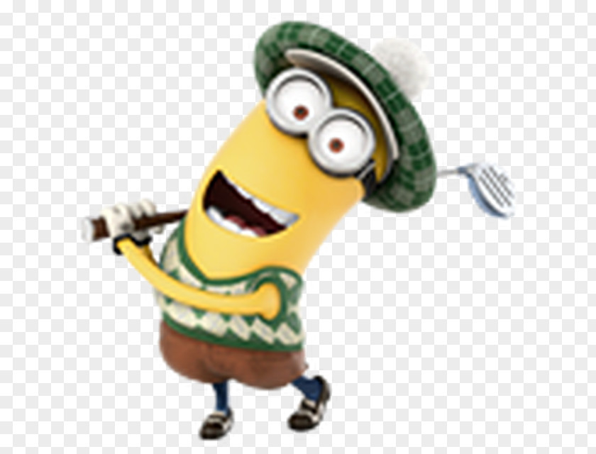 Golf Kevin The Minion Clubs Minions Sport PNG